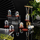 PandaHall Elite 8 Sets 2 Style Iridescent Glass Dome Cover DJEW-PH0001-25-5