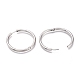 201 Stainless Steel Huggie Hoop Earrings EJEW-O095-05-31-3