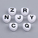 Undurchsichtige Acryl-Emaille-Perlen X-MACR-S273-37A-2