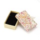 Flower Pattern Cardboard Jewelry Packaging Box X1-CBOX-L007-003C-2