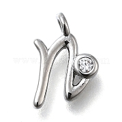 Латунные микро проложить кубического циркония подвески KK-B132-12P-N