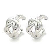 Серьги-манжеты из латуни EJEW-C104-054P