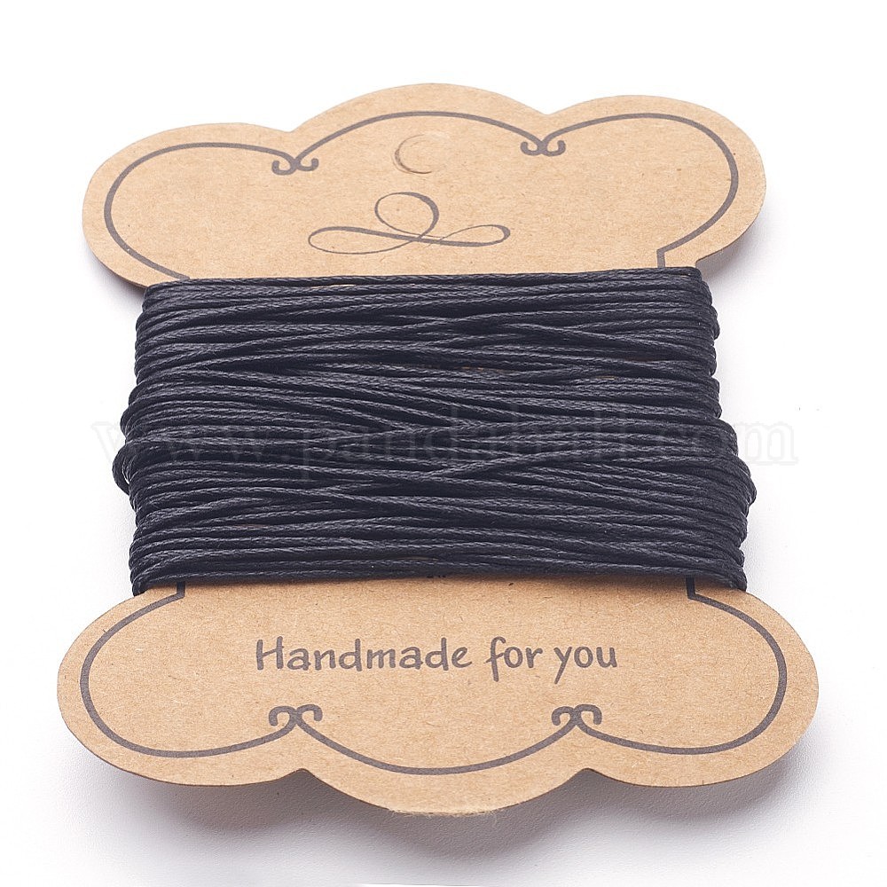 Wholesale Jewelry DIY Findings Waxed Cotton Cord