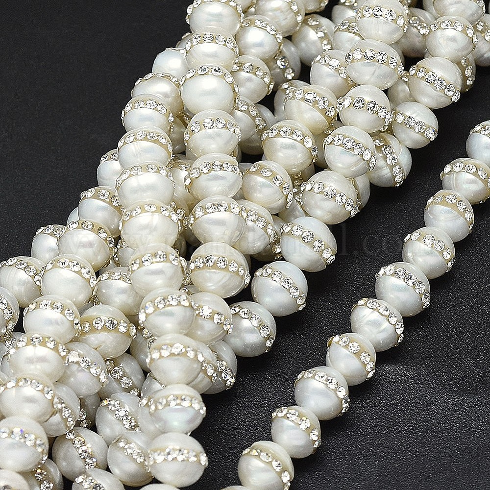 Wholesale Natural Cultured Freshwater Pearl Beads Strands - Pandahall.com