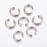 CHGCRAFT 150Pcs 15x2mm Stainless Steel Open Jump Rings Open Jump