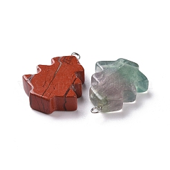 Pendentifs en pierres précieuses mixtes naturels et synthétiques&nbsp;G-M395-02