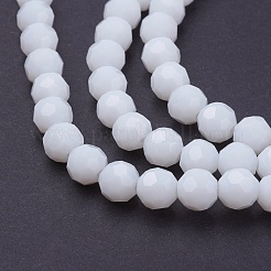 Hilos de cuentas de vidrio facetadas (32 facetas)&nbsp;EGLA-J042-6mm-26