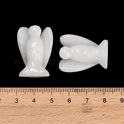 Engelsfiguren aus natürlichem weißen Jade-Edelstein&nbsp;GG-CBA8396-A16
