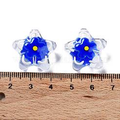 Perles en verre transparentes&nbsp;LAMP-H065-02F