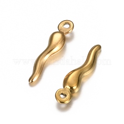 Pendentifs en acier inoxydable 304 avec placage ionique (IP)&nbsp;STAS-I157-02G