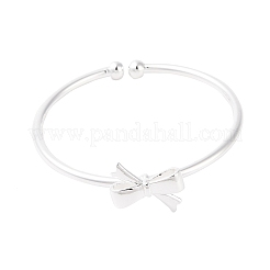 Offene Manschettenarmbänder aus Messing&nbsp;BJEW-P332-01S