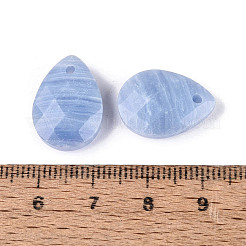 Synthetische blaue Achatanhänger&nbsp;G-N362-13M
