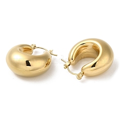 Orecchini a cerchio spesso in acciaio inossidabile 304&nbsp;EJEW-Z026-09G