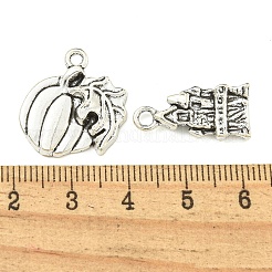 50 pz ciondolo in lega stile tibetano tema Halloween&nbsp;FIND-U010-07