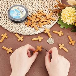 Kit de fabrication de collier en croix à faire soi-même&nbsp;DIY-SC0020-56