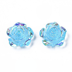 Cabujones de resina transparente&nbsp;CRES-N030-001B-02