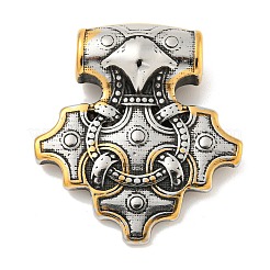 Ionenplattierung (IP) Viking 304 Edelstahl Anhänger&nbsp;STAS-D014-08AG