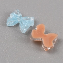 Bowknot Harzcabochons&nbsp;MRMJ-WH0008-25