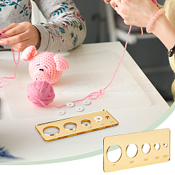 Acryl-Sicherheitsaugen-Einsetzwerkzeug für die Spielzeugherstellung&nbsp;TOOL-WH0127-45C