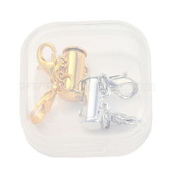 2 set 2 fermagli magnetici in lega di stile&nbsp;FIND-YW0001-25