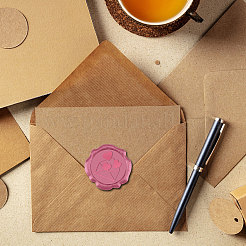 100 Stück selbstklebende Wachssiegelaufkleber zum Valentinstag&nbsp;DIY-CP0010-17C