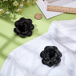 2 spilla in feltro a forma di fiore&nbsp;JEWB-PH01274