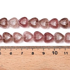 Natürlichen Erdbeere Quarzperlen Stränge&nbsp;G-N342-93