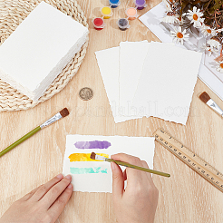 50 Stück Aquarellpapier aus Holzschliff&nbsp;DIY-WH0671-346A