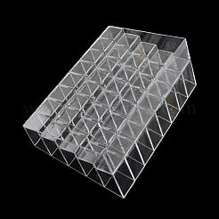 Rectangle de 40 compartiments perles en plastique conteneurs de stockage&nbsp;CON-Q025-01