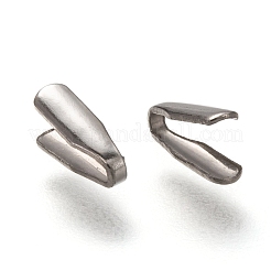 Anlaufgeschützte 304 Edelstahl-Klapp-Crimp-Enden&nbsp;X-STAS-G122-09P-A04