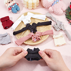 8 Stück Puppenkleidung aus Polyester in 8 Stilen&nbsp;DIY-DC0003-58