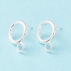 Ohrstecker-Beschläge aus Edelstahl 304&nbsp;STAS-P308-02A-S