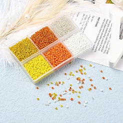 4500 Stück 6 Stil 12/0 Glasperlen&nbsp;SEED-YW0001-27A