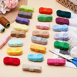 46 Yards 23 Farben Baumwollband mit Fischgrätenmuster&nbsp;OCOR-MA0001-50A