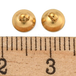 Ganci per ciondolo con tappo a perlina in acciaio inossidabile 304&nbsp;STAS-G224-24G-07