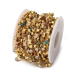 Chaînes à maillons papillon en laiton&nbsp;KK-D422-06G