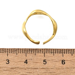 925 Sterling Silber Manschettenringe&nbsp;RJEW-D300-03G