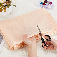 Tessuto in pelle di bambola in poliestere&nbsp;DIY-WH0435-48A