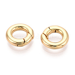 Anelli a molla in ottone&nbsp;KK-T078-20G-01