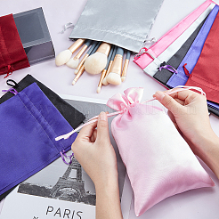 24 borsa portaoggetti in raso bicolore&nbsp;ABAG-GA0001-07