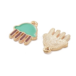 Crémaillère placage pendentifs en émail d'alliage&nbsp;PALLOY-S190-04KCG