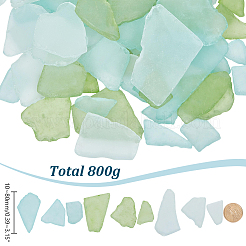 450 g de morceaux de verre de mer de 9 styles pour l'artisanat&nbsp;DIY-PH0035-22A