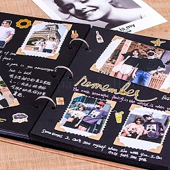 DIY Filz Sammelalbum Fotoalbum&nbsp;DIY-CP0001-77B-01