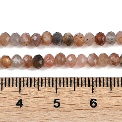 Natürliche Multi-Mondstein-Perlenstränge&nbsp;G-F778-A07-02