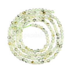 Natur Prehnit Perlen Stränge&nbsp;G-RM250104-A7
