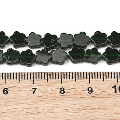 Synthetik grün goldstone Perlen Stränge&nbsp;G-B138-C25-01