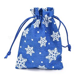 Jutebeutel mit Weihnachtsmotiven&nbsp;ABAG-L007-01A-02