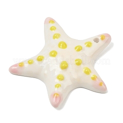 Porcelaine main gros pendentifs&nbsp;PORC-D026-01C