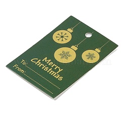 Etiquetas de regalo de papel rectangular&nbsp;CDIS-F008-01I
