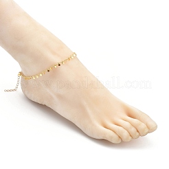 Tobilleras de latón con cadena&nbsp;AJEW-AN00290